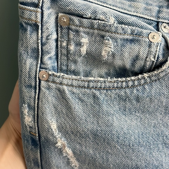 Distressed 90’s mid rise Agolde jeans (27) - Picture 3 of 9